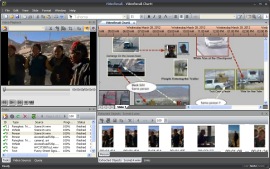 VideoRecall visual: in the shape of a CD, this icon has the VideoRecall logo, in front of a muted image of the forensic video analysis VideoRecall GUI, with the intuVision label and information.