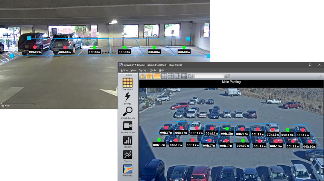 configuring intuVision Parking.