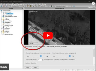 thumbnail for the intuVision security how to video