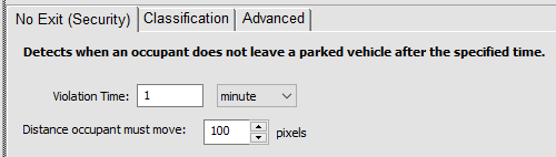 intuVision security video analytics detect after hours suspicious loitering outside facility.