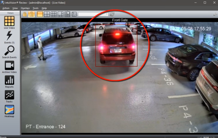 intuVision Car Tailgating Detection thumbnail